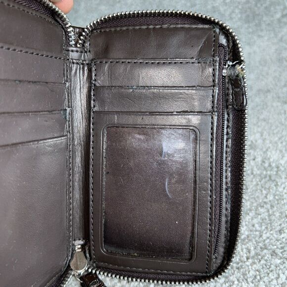 Coach Wristlet Wallet Signature Print Ashley Has Some Wear - Picture 9 of 14